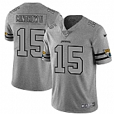 Nike Jaguars 15 Gardner Minshew II 2019 Gray Gridiron Gray Vapor Untouchable Limited Jersey Dyin,baseball caps,new era cap wholesale,wholesale hats